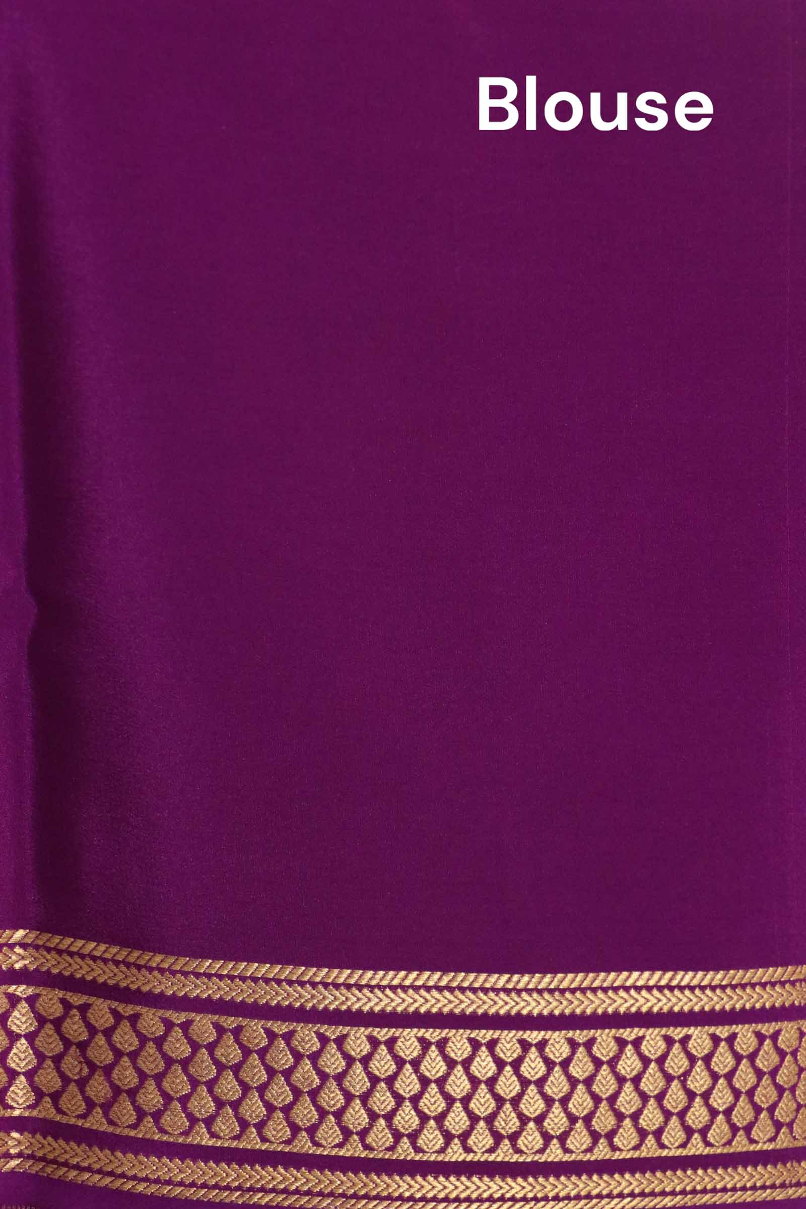 Pure Mysore Crepe Silk Saree AL212232